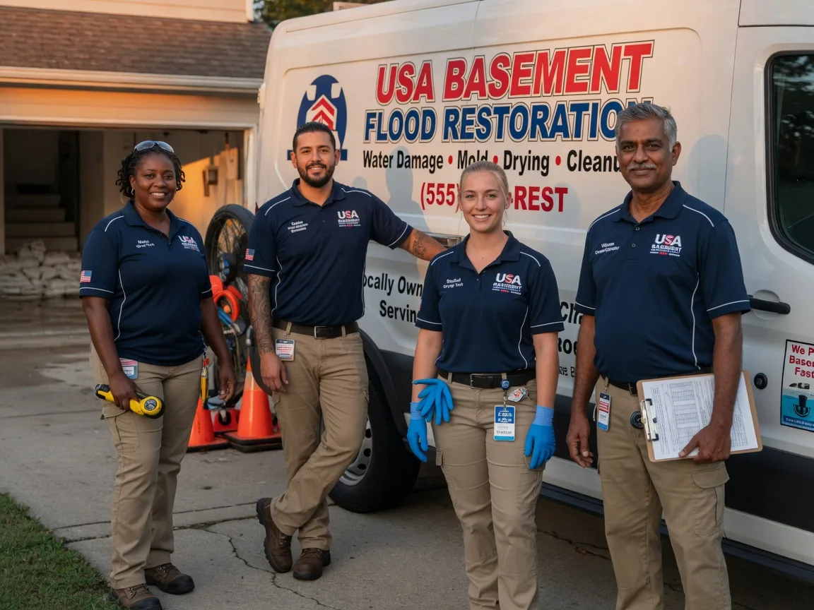 Basement Flood Cleanup company in Blevins, AR
